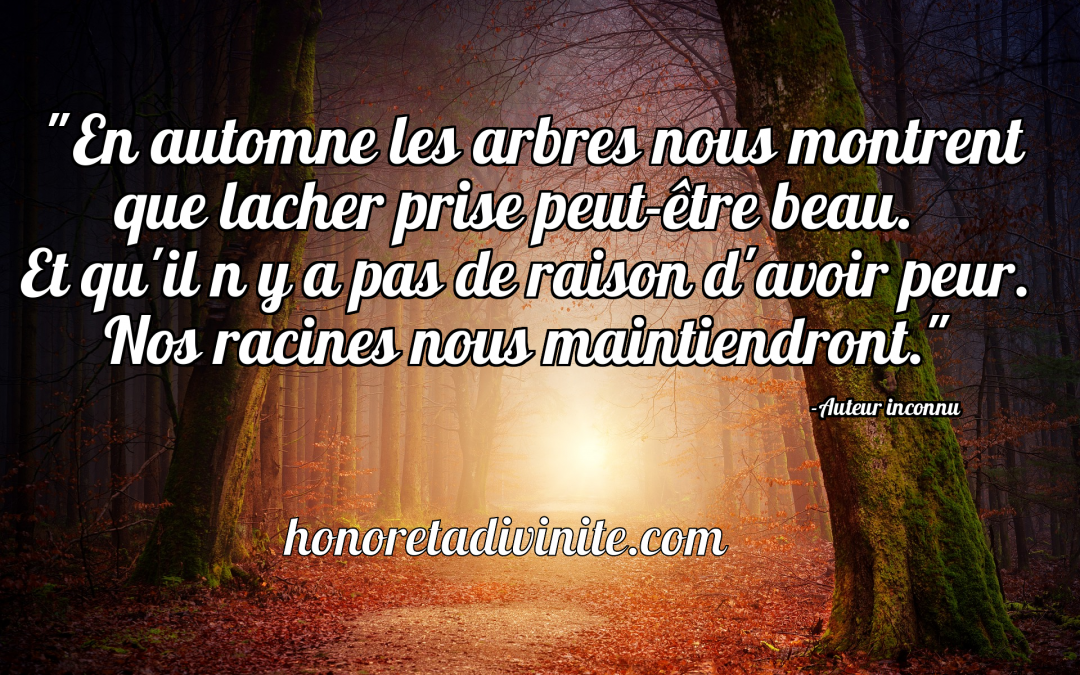 La nature nous enseigne….