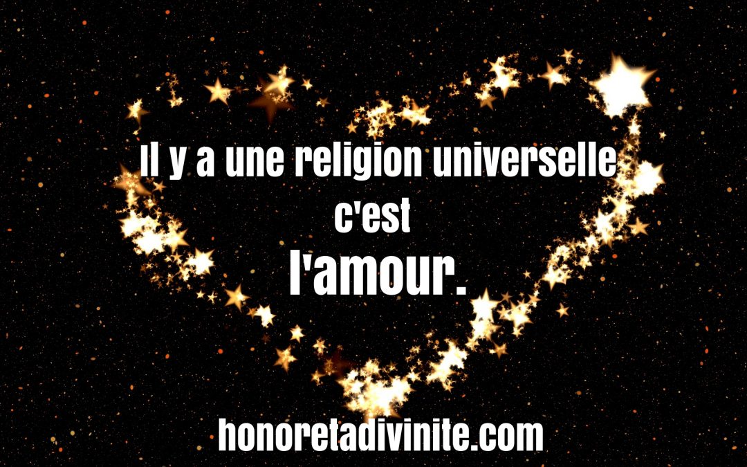 La religions universelle…