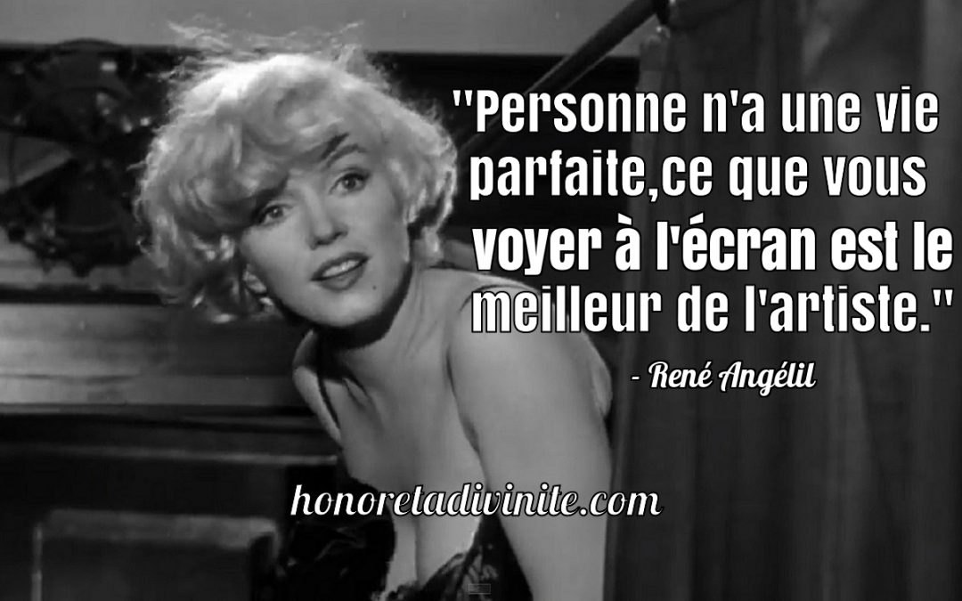 Personne n’a une vie parfaite…